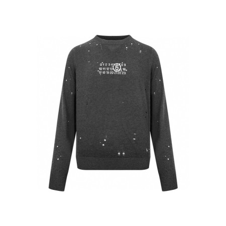 메종 마르지엘라 남성 라운드 니트 - Maison margiela Mens Round Knitwear - mac8593x