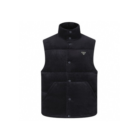 프라다 남성 다운 베스트 - Prada Mens Down Vest - prc8614x