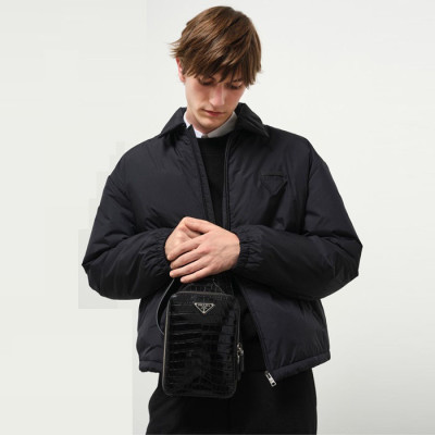 프라다 남성 다운 재킷 - Prada Mens Down Jacket - prc8625x