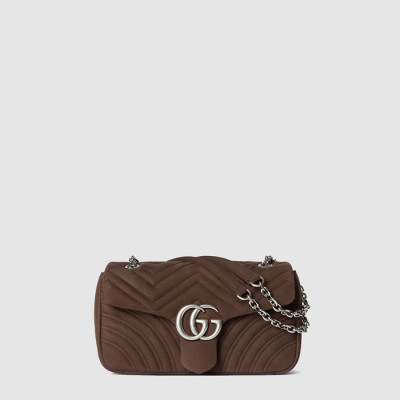 구찌 여성 GG 마몽 미디엄 숄더백 - Gucci Womens GG Marmont Medium Shoulder Bag - gub11186x