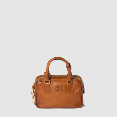 미우미우 여성 아르카디 가죽 백 - Miumiu Womens Arcadi Leather Bag - mib11212x