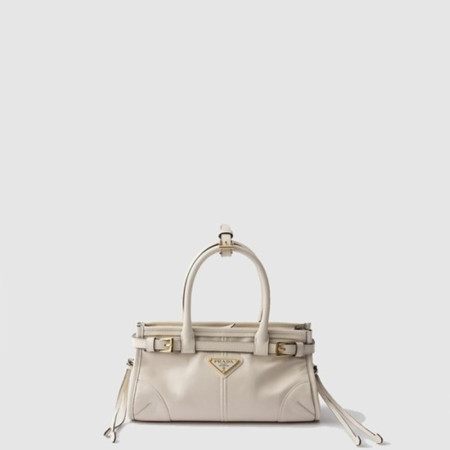 프라다 여성 보니 미니 가죽 핸드백 1BA486 - Prada Womens Bonnie Mini Leather Handbag - prb11218x