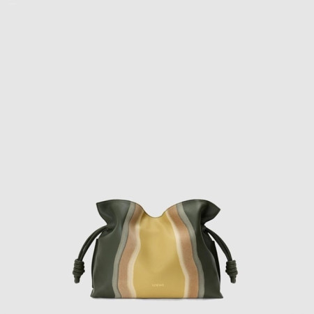 로에베 여성 미디엄 플라멩코 클러치 랜드스케이프 - Loewe Womens Medium Flamenco Clutch Landscape - lob11221x