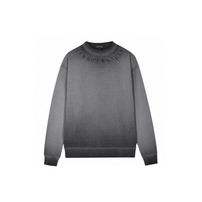 크롬하츠 남성 라운드 맨투맨 - Chrome Hearts Mens Round Tshirt - chc8656x