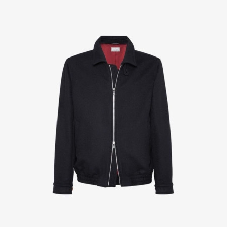 브루넬로쿠치넬리 남성 봄버 재킷 - Brunello Cucinelli Mens Bomber Jacket - brc8666x