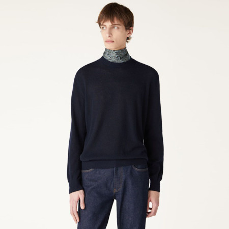 로로피아나 남성 라운드 스웨터 - Loro Piana Mens Round Sweater - lpc8741x