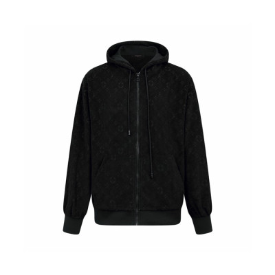 루이비통 남성 집업 후드티 - Louis vuitton Mens Zip-up Hoodie - lvc8751x