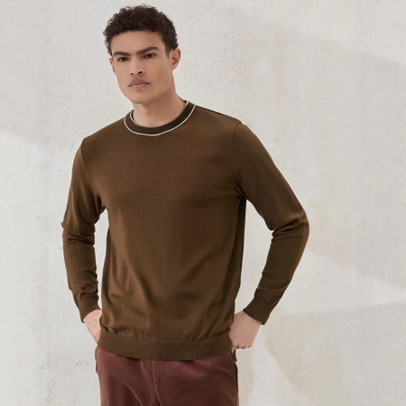 브루넬로쿠치넬리 남성 라운드 니트 - Brunello Cucinelli Mens Round Knitwear - brc8762x