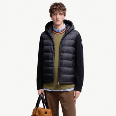 몽클레어 남성 다운 후드 재킷 - Moncler Mens Down Jacket - moc8795x