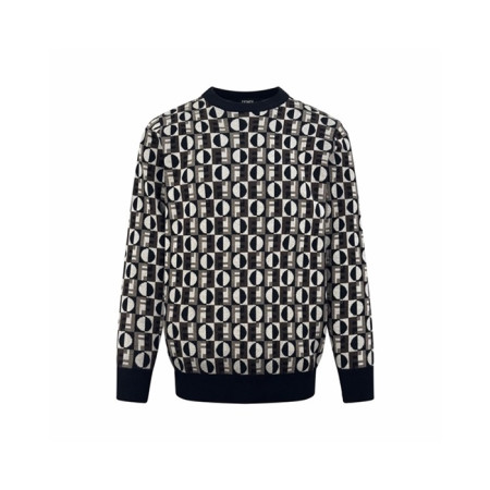 펜디 남성 라운드 스웨터 - Fendi Mens Round Sweater - fec8805x