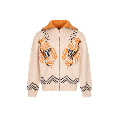 루이비통 남성 집업 스웨터 - Louis vuitton Mens Zip-up Sweater - lvc8811x