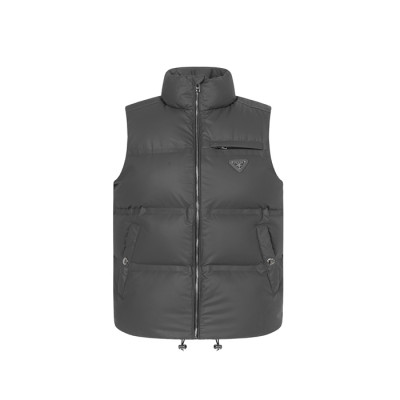 프라다 남성 다운 베스트 - Prada Mens Down Vest - prc8830x