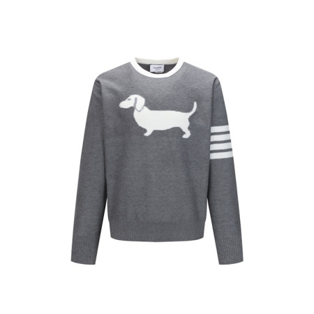 톰브라운 여성 라운드 니트 - Thom Browne Womens Knitwear - thc8887x