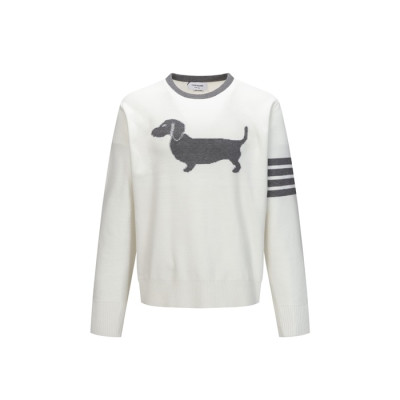 톰브라운 여성 라운드 니트 - Thom Browne Womens Knitwear - thc8888x