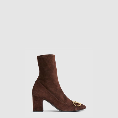 구찌 여성 하프 홀스빗 앵클 부츠 - Gucci Womens Half Horsebit Ankle Boots - gus8593x