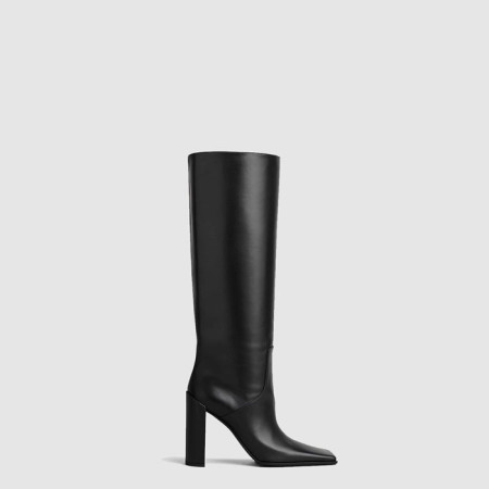 알라이아 여성 스퀘어 니 부츠 - Alaia Womens Square Knee Boots - als8602x