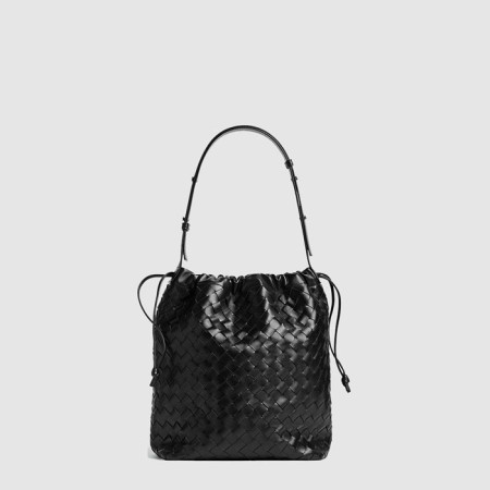 보테가베네타 남성 인트레치아토 비블리오테카 버킷 백 - Bottega veneta Mens Intrecciato Biblioteca Bucket Bag - bvb11517x