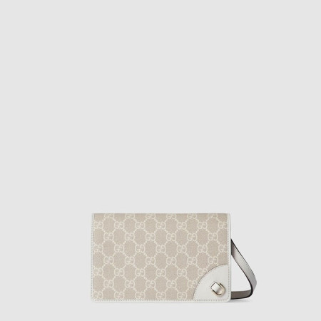구찌 여성 GG 엠블럼 수퍼 미니 숄더백 - Gucci Womens GG Emblem Super Mini Shoulder Bag - gub11580x