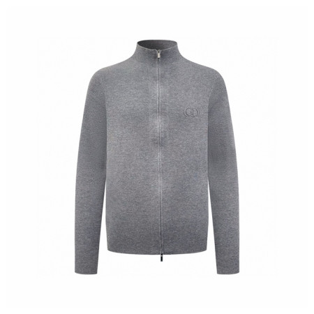 디올 남성 집업 스웨터 - Dior Mens Zip-up Sweater - dic8934x