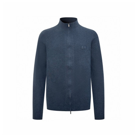디올 남성 집업 스웨터 - Dior Mens Zip-up Sweater - dic8935x