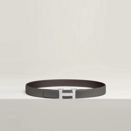 에르메스 남성 H Striee 버클 리버서블 벨트 - Hermes Mens H Striee Buckle Reversible Belt - bel404x
