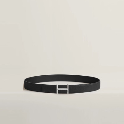 에르메스 남성 Hisseo 버클 리버서블 벨트 - Hermes Mens Hisseo Buckle Reversible Belt - bel409x
