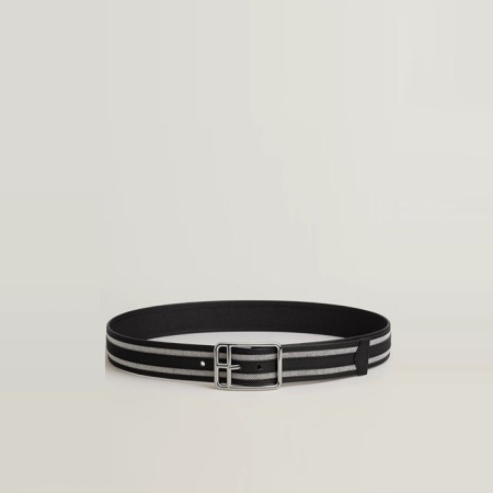 에르메스 남성 하프 코드 리비에라 리버서블 벨트 - Hermes Mens Half Cod Riviera Reversible Belt - bel417x