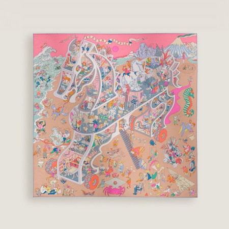 에르메스 여성 스퀘어 스카프 - Hermes Womens Square Scarf - acc5968x