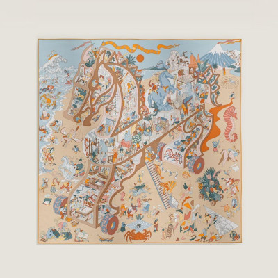에르메스 여성 스퀘어 스카프 - Hermes Womens Square Scarf - acc5970x