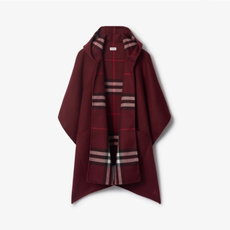 버버리 여성 리버시블 체크 케이프 - Burberry Womens Reversible Check Cape - acc5989x