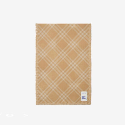 버버리 남/녀 체크 스카프 - Burberry Unisex Checked Scarf - acc5998x