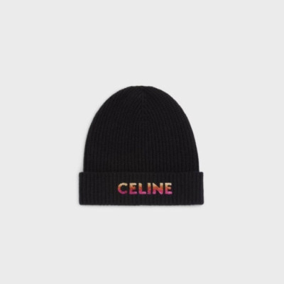 셀리느 남/녀 이니셜 비니 - Celine Unisex Initial Beanie - acc6035x