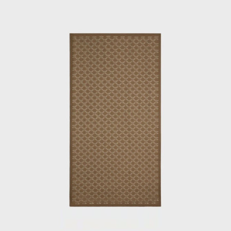 셀린느 남/녀 모노그램 트리오페 머플러 - Celine Unisex Monogram Triomphe Muffler - acc6059x