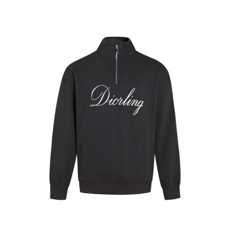 디올 남성 터틀넥 맨투맨 - Dior Mens Turtle-neck Tshirt - dic9684x