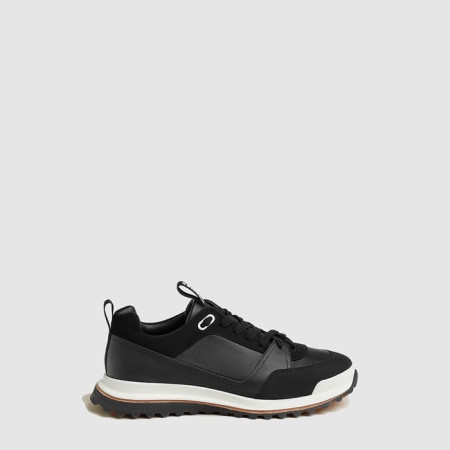 에르메스 남성 가죽 스니커즈 - Hermes Mens Leader Sneakers - hes8660x