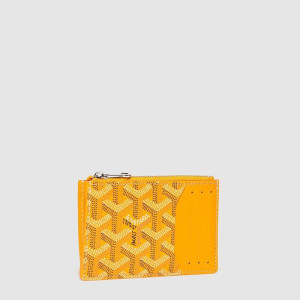 고야드 남/녀 부르봉 지퍼 카드 홀더 - Goyard Unisex Bourbon Zipper Card Holder - gow413x