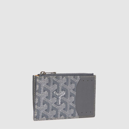 고야드 남/녀 부르봉 지퍼 카드 홀더 - Goyard Unisex Bourbon Zipper Card Holder - gow417x