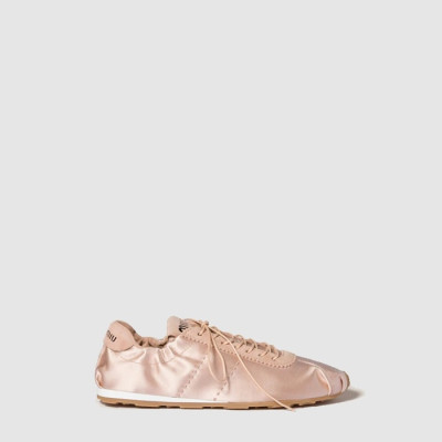 미우미우 여성 플룸 새틴 스니커즈 - Miumiu Womens Plume Satin Sneakers - mis8711x