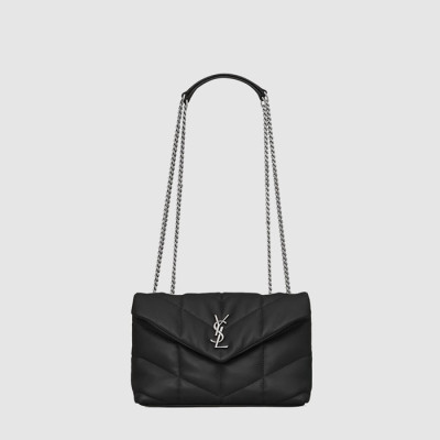 입생로랑 여성 루루 푸퍼 퀄팅 스몰 체인백 - Saint Laurent Womens Loulou Puffer Bag - ysb11846x