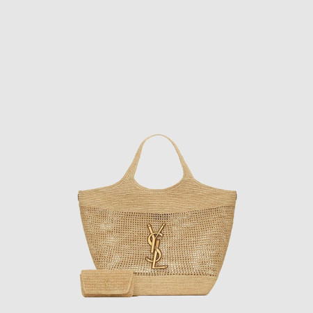 입생로랑 여성 라피아 Icare 맥시 쇼퍼백 - Saint Laurent Womens Icare Maxi Shopper Bag - ysb11882x