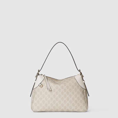 구찌 여성 GG 엠블럼 미디엄 숄더백 - Gucci Womens GG Emblem Medium Shoulder Bag - gub11890x