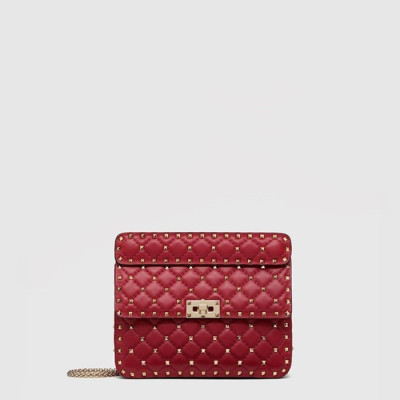 발렌티노 여성 미디엄 락스터드 스파이크 백 - Valentino Womens Medium Rockstud Spike Bag - vab11913x