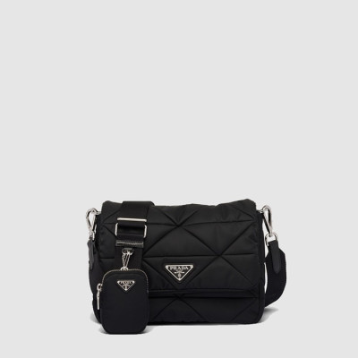프라다 남성 리나일론 패딩 숄더백 1BD290 - Prada Mens Re-Nylon Padded Shoulder Bag - prb11914x