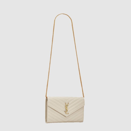 입생로랑 여성 카산드라 체인 클러치 - Saint Laurent Womens Cassandre Chain Clutch - ysb11939x