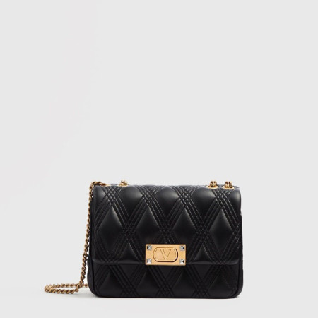 발렌티노 여성 가라바니 67 퀼팅 미디엄 숄더백 - Valentino Womens Garavani 67 Quilted Medium Shoulder Bag - vab11950x