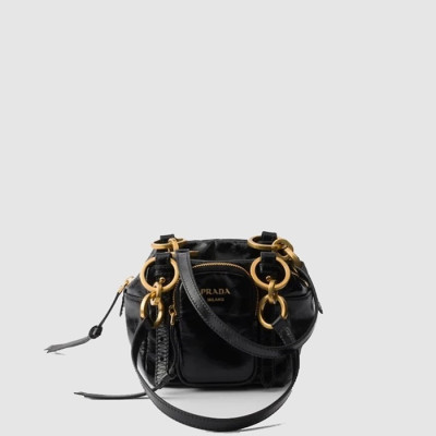 프라다 여성 댄글 탑핸들 미니 숄더백 1BB137 - Prada Womens Dangel Mini Shoulder Bag - prb12023x