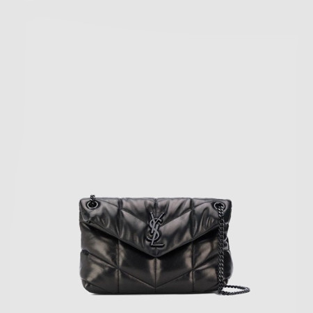 입생로랑 여성 루루 푸퍼 퀄팅 스몰 체인백 - Saint Laurent Womens Loulou Puffer Bag - ysb12056x