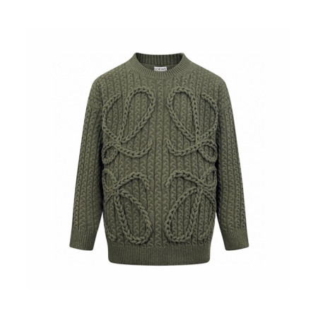 로에베 남성 라운드 스웨터 - Loewe Mens Round Sweater - loc9701x
