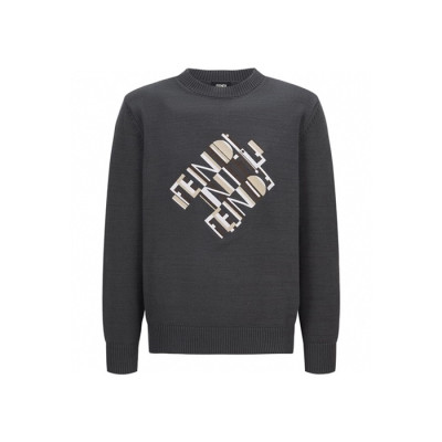 펜디 남성 라운드 스웨터 - Fendi Mens Round Sweater - fec9718x