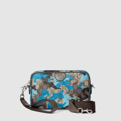 구찌 남성 스몰 GG 크로스백 - Gucci Mens Small GG Crossbody Bag - gub12122x